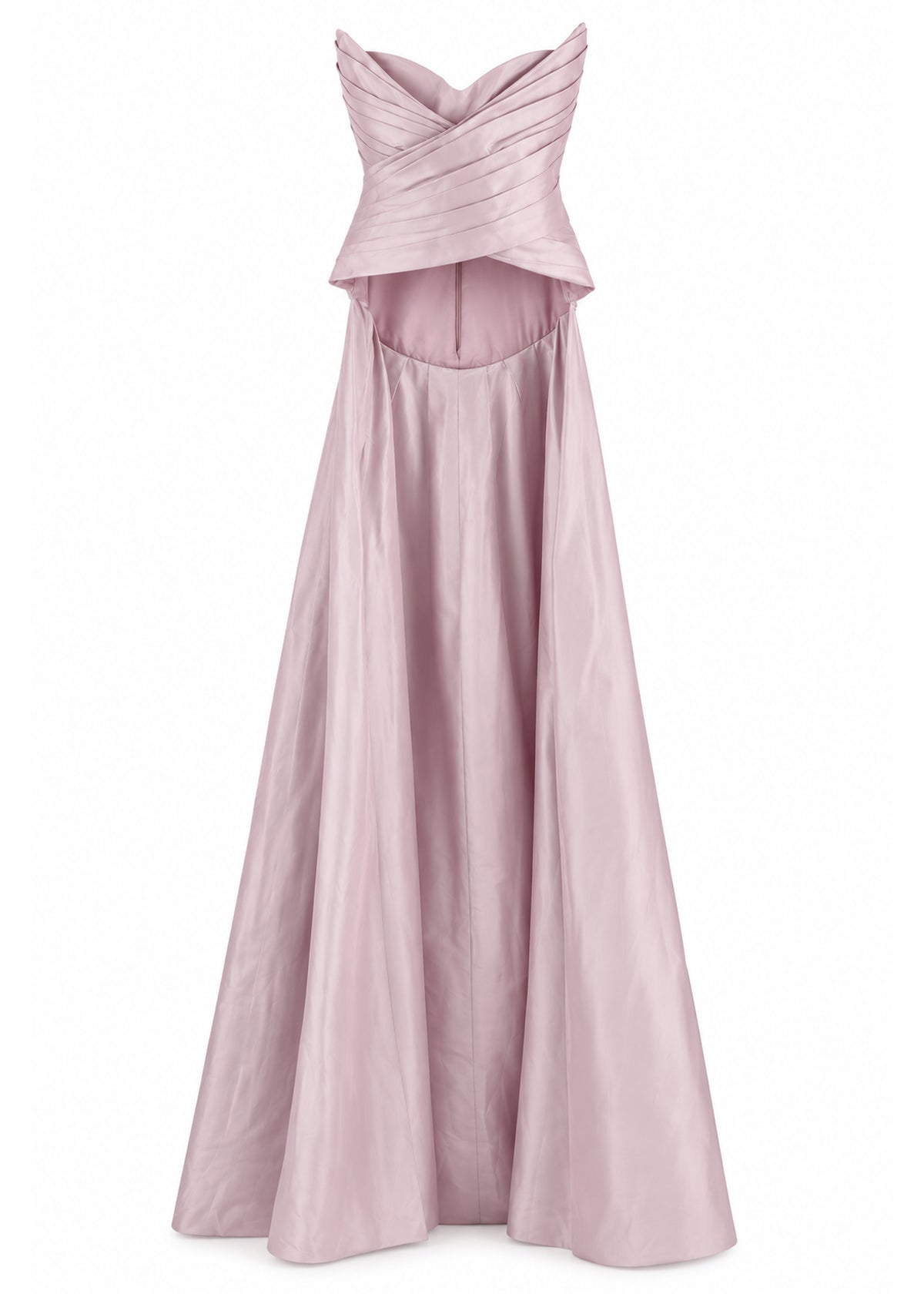Draped Bustier Duster