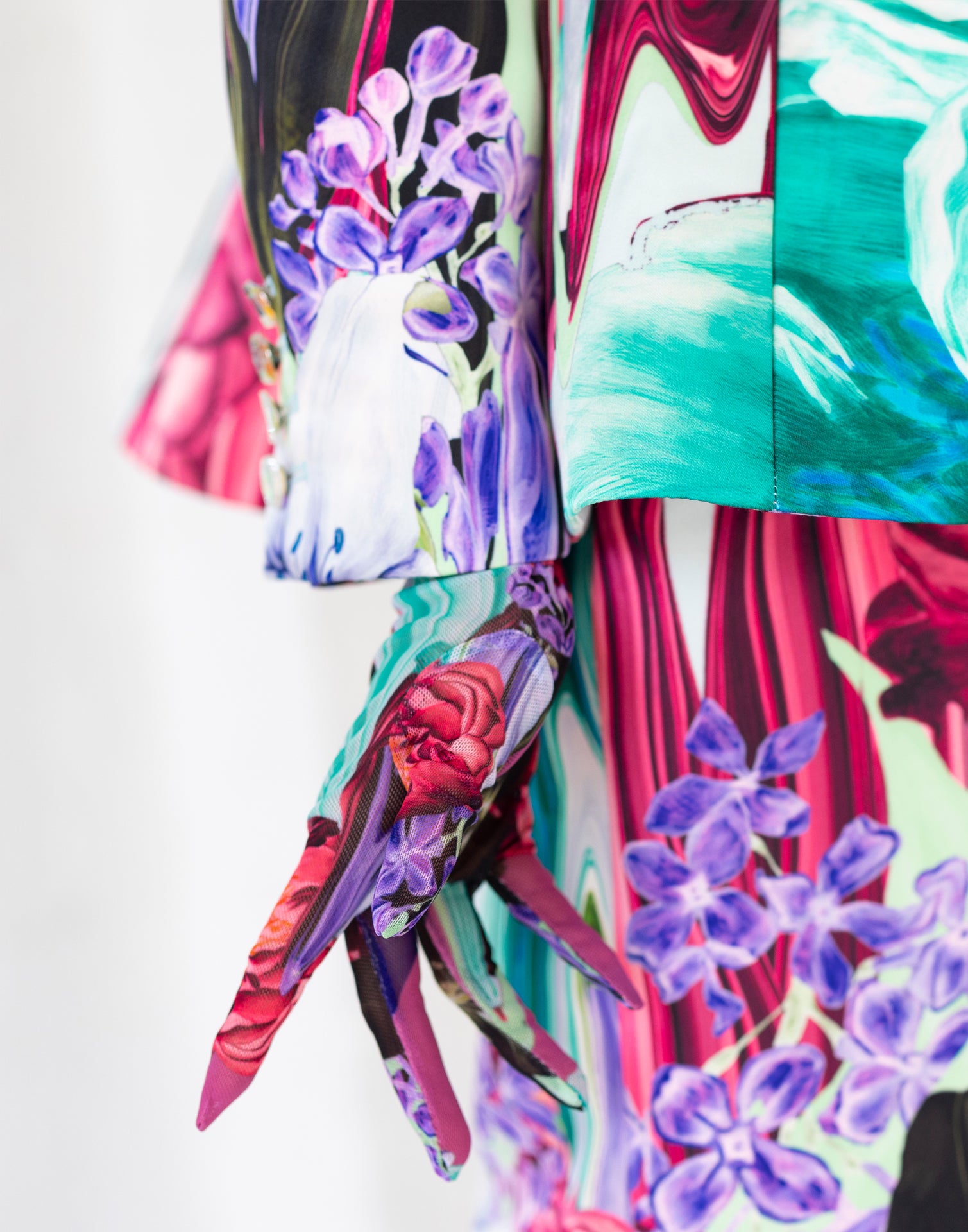 Melted Flora Trouser