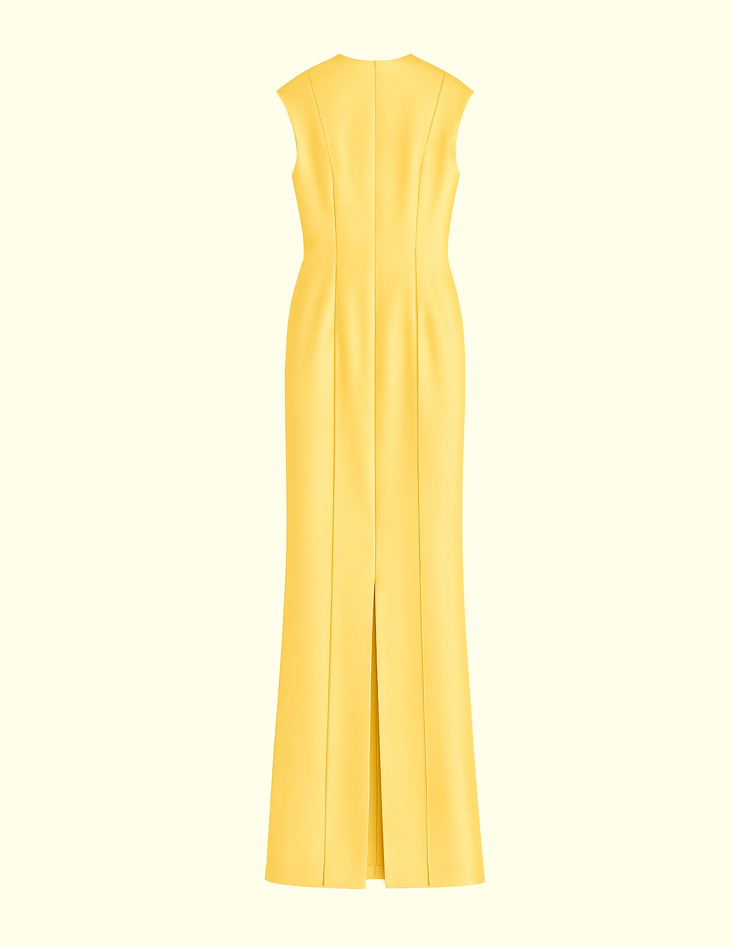 Sleeveless V-Neck Dress