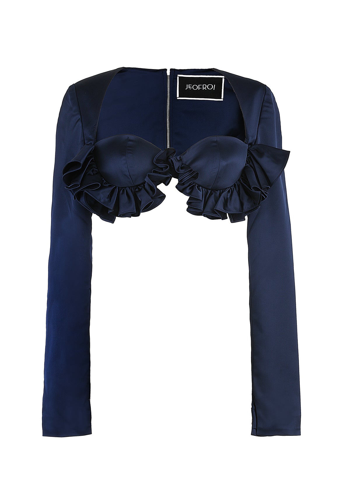 Ruffled Bustier