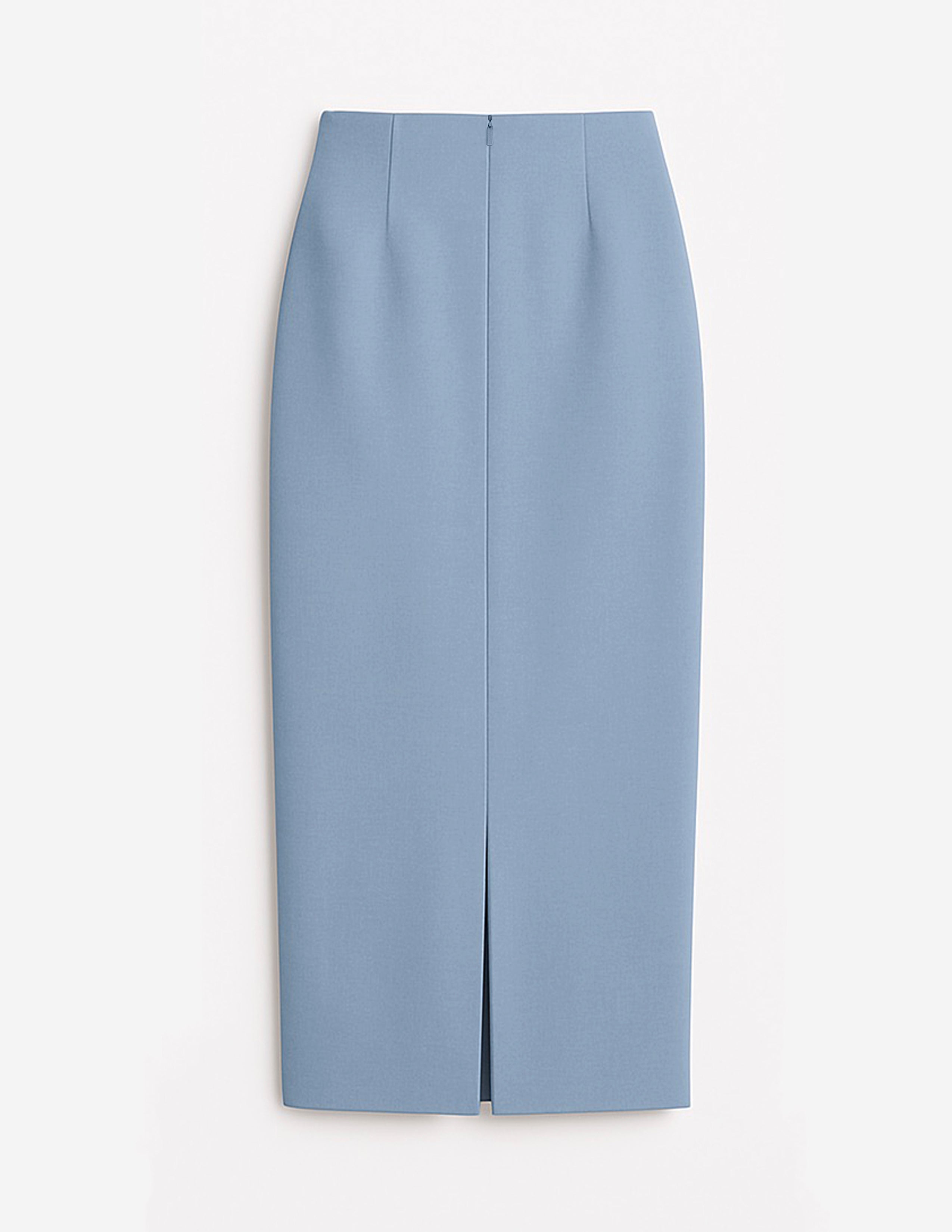 Tea Length Column Skirt